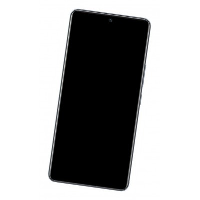 Lcd Frame Middle Chassis For Vivo Iqoo Neo 6 5g Black By - Maxbhi Com