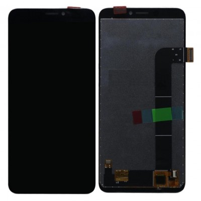 LCD with Touch Screen for Karbonn X21 Black