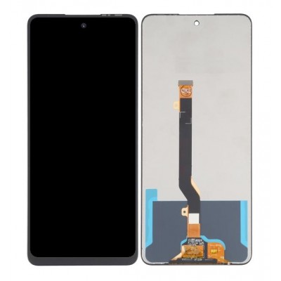 Lcd With Touch Screen For Tecno Pova 3 Black By - Maxbhi Com