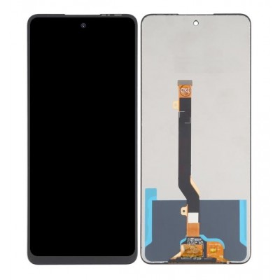 Lcd With Touch Screen For Tecno Pova 3 Silver By - Maxbhi Com
