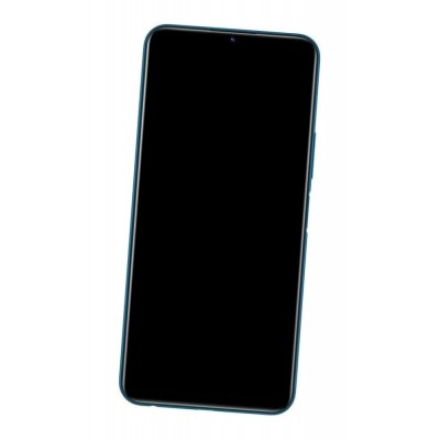 Lcd Frame Middle Chassis For Vivo Y12g Blue By - Maxbhi Com