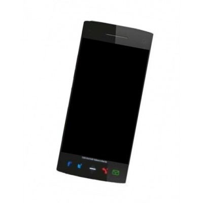 Lcd Frame Middle Chassis For Nokia X9 Black By - Maxbhi Com