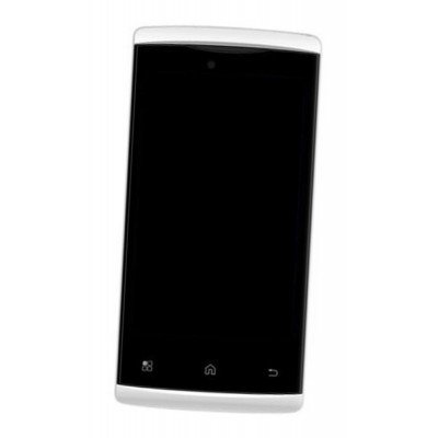 Lcd Frame Middle Chassis For Nuvo Blue Nd40 Black By - Maxbhi Com