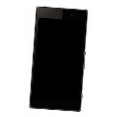 Lcd Frame Middle Chassis For Sony Xperia Z2 Compact Black By - Maxbhi Com
