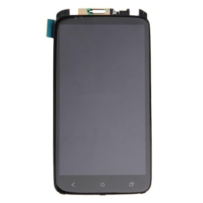 Lcd With Touch Screen For Htc One X G23 S720e Black By - Maxbhi Com