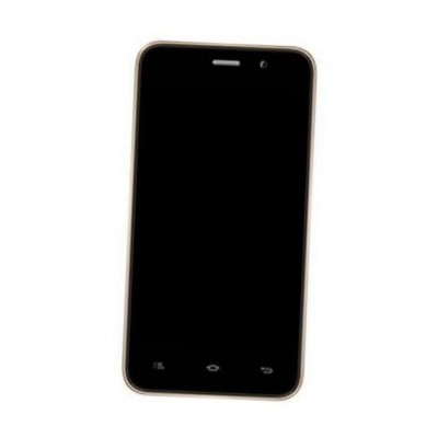Lcd Frame Middle Chassis For Celkon Millennia Hero Black By - Maxbhi Com