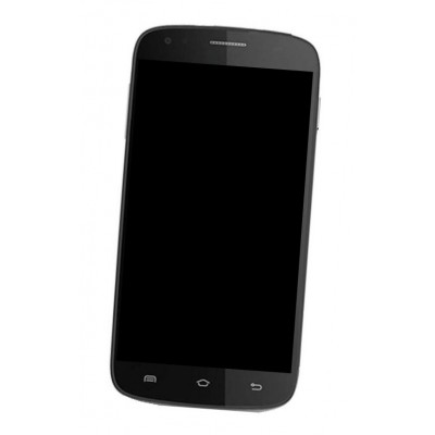 Lcd Frame Middle Chassis For Voyyo V1 Black By - Maxbhi Com