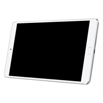 Lcd Frame Middle Chassis For Huawei Mediapad M3 64gb Wifi Silver By - Maxbhi Com