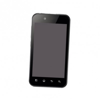 Lcd Frame Middle Chassis For Lg Optimus P970 Schwarz Black By - Maxbhi Com