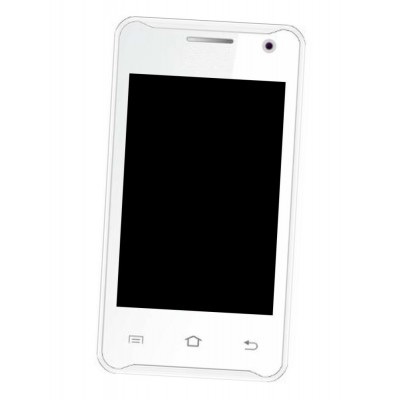 Lcd Frame Middle Chassis For Mafe Pearl White By - Maxbhi Com