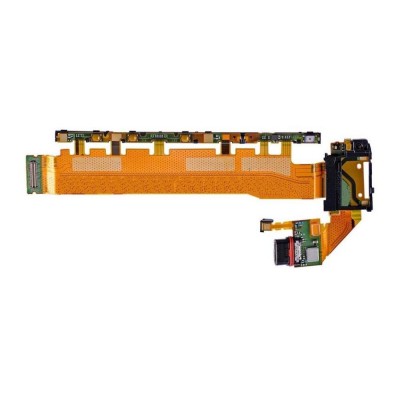 Power Button Flex Cable For Sony Xperia Z3 Plus On Off Flex Pcb By - Maxbhi Com