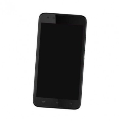 Lcd Frame Middle Chassis For Intex Cloud M4 Black By - Maxbhi Com