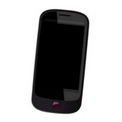 Lcd Frame Middle Chassis For Micromax X550 Qube Black By - Maxbhi Com