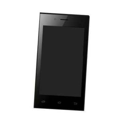 Lcd Frame Middle Chassis For Spice Xlife 410 3g Black By - Maxbhi Com