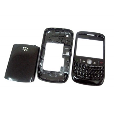 Full Body Housing For Blackberry Curve 9350 Black - Maxbhi Com
