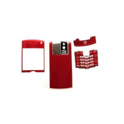 Full Body Housing For Blackberry Pearl 8100 Red - Maxbhi Com
