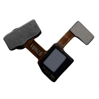 Fingerprint Sensor Flex Cable For Realme X Black By - Maxbhi Com