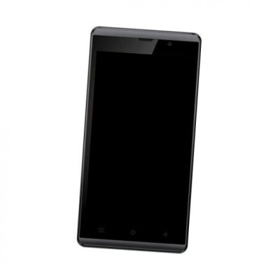 Lcd Frame Middle Chassis For Intex Aqua Air Ii Black By - Maxbhi Com