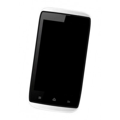 Lcd Frame Middle Chassis For Intex Cloud Y4 Black By - Maxbhi Com