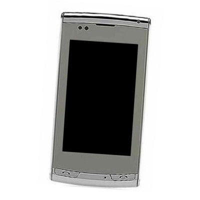 Lcd Frame Middle Chassis For Lg Incite Black By - Maxbhi Com