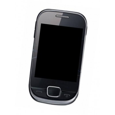 Lcd Frame Middle Chassis For Samsung Champ 3 5g Black By - Maxbhi Com