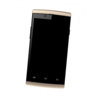 Lcd Frame Middle Chassis For Spice Xlife Mi404 Golden By - Maxbhi Com