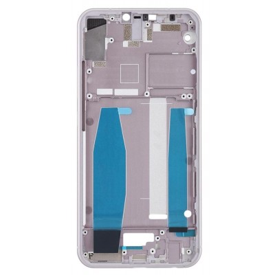 Lcd Frame Middle Chassis For Asus Zenfone 5 Ze620kl Silver By - Maxbhi Com