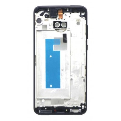 Lcd Frame Middle Chassis For Motorola Moto G7 Black By - Maxbhi Com