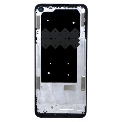 Lcd Frame Middle Chassis For Oppo A74 5g Black By - Maxbhi Com