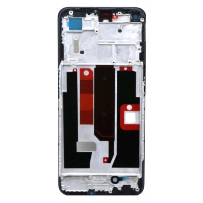 Lcd Frame Middle Chassis For Oppo A74 5g Black By - Maxbhi Com