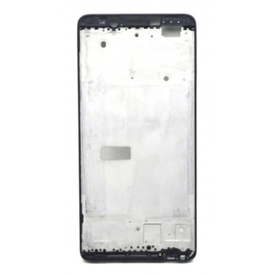 Lcd Frame Middle Chassis For Oppo Realme 1 Black By - Maxbhi Com