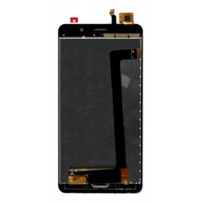 Lcd With Touch Screen For Comio C1 Pro Grey By - Maxbhi Com
