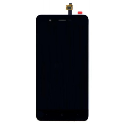 Lcd With Touch Screen For Yu Yunique 2 Plus Black By - Maxbhi Com