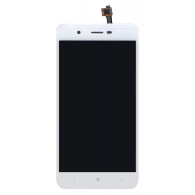 Lcd With Touch Screen For Yu Yunique 2 Plus White By - Maxbhi Com