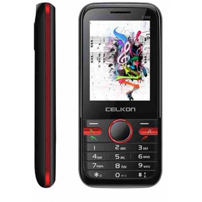 Full Body Housing for Celkon C366 Black & Blue