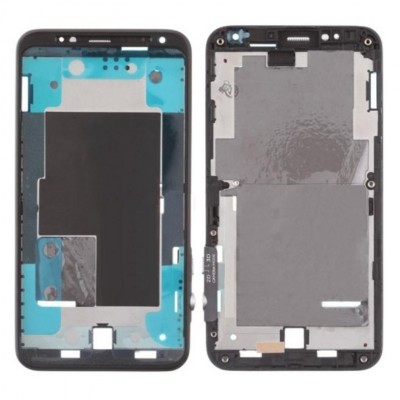 Lcd Frame Middle Chassis For Htc Evo 3d G17 White By - Maxbhi Com