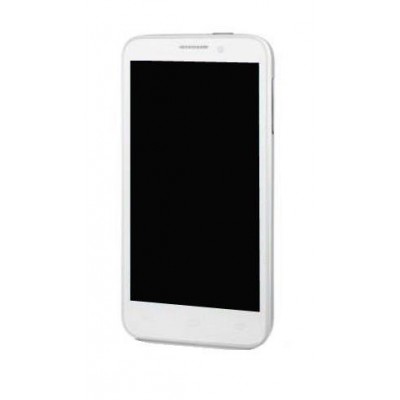 Lcd Frame Middle Chassis For Alcatel One Touch Snap White By - Maxbhi Com