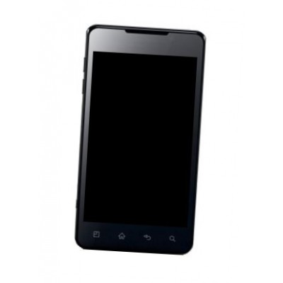 Lcd Frame Middle Chassis For Lg Optimus 3d Max P725 Black By - Maxbhi Com