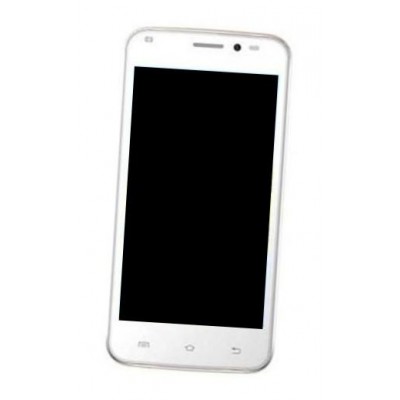 Lcd Frame Middle Chassis For Intex Cloud N12 Plus Black By - Maxbhi Com