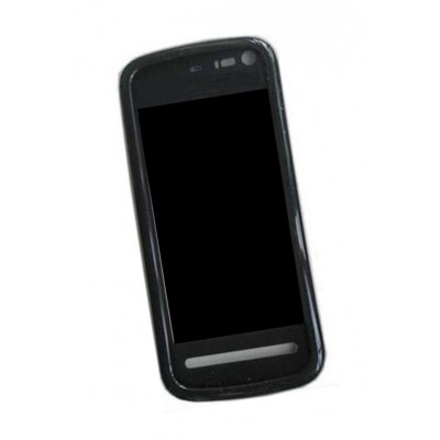 Lcd Frame Middle Chassis For Nokia 5802 Xpress Music White By - Maxbhi Com