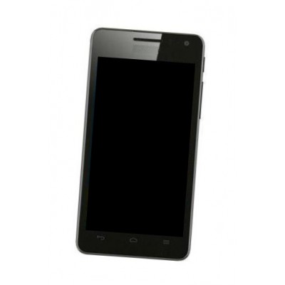 Lcd Frame Middle Chassis For Huawei Honor 2 Black By - Maxbhi Com