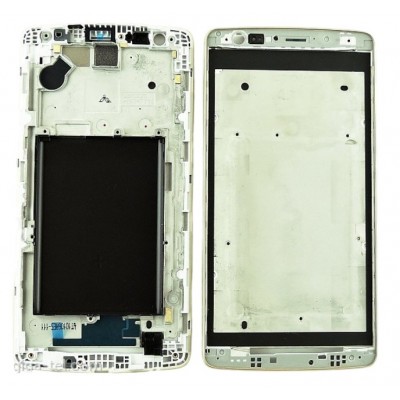 Lcd Frame Middle Chassis For Lg D722 Gold By - Maxbhi Com
