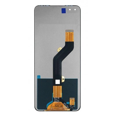 Lcd With Touch Screen For Infinix Note 8 Grey By - Maxbhi Com