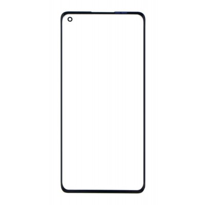 Replacement Front Glass For Oneplus 8 Black By - Maxbhi Com