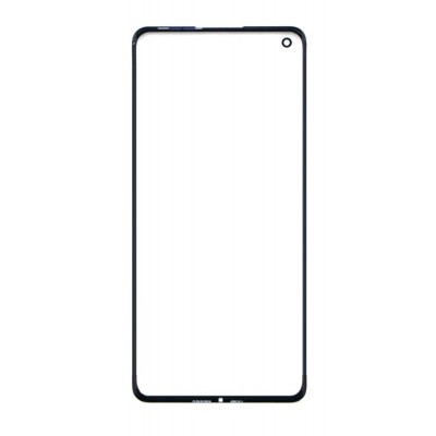 Replacement Front Glass For Oneplus 8 Black By - Maxbhi Com