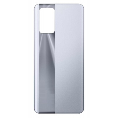 Back Panel Cover For Realme X7 Max 5g Silver - Maxbhi Com