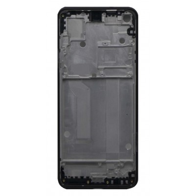 Lcd Frame Middle Chassis For Motorola One Vision Black By - Maxbhi Com