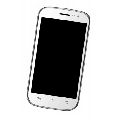 Lcd Frame Middle Chassis For Celkon A107 Plus Black By - Maxbhi Com