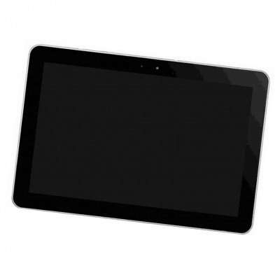Lcd Frame Middle Chassis For Samsung Galaxy Tab 10 1 64gb Wifi Black By - Maxbhi Com