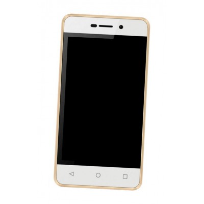 Lcd Frame Middle Chassis For Intex Aqua 4g Strong 1gb Ram White By - Maxbhi Com